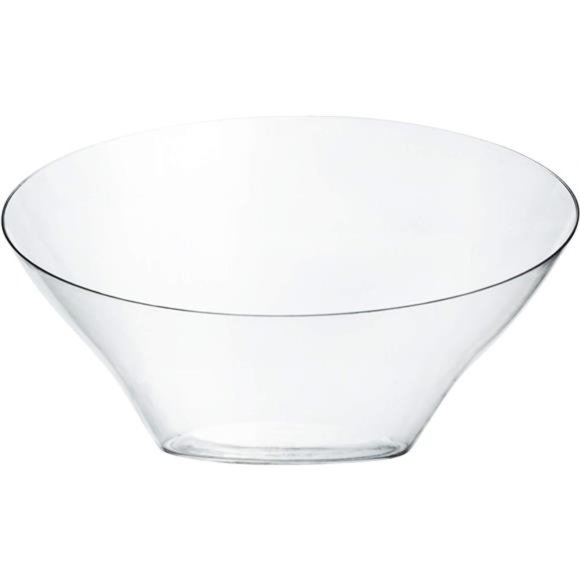 Disposable Angled Plastic Bowls Round Medium Serving Bowl, Elegant for Party's - Picture 6 of 8
